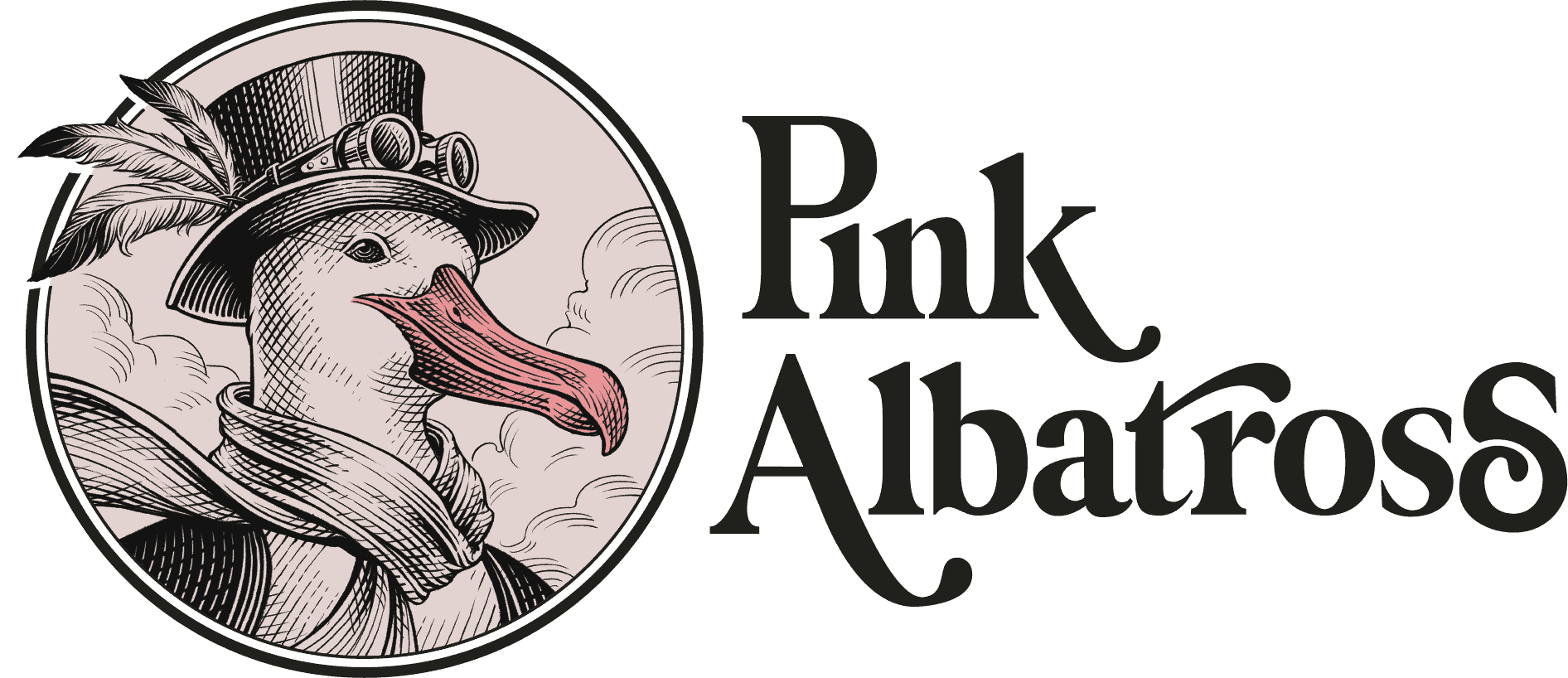 Logotipo Pink Albatross