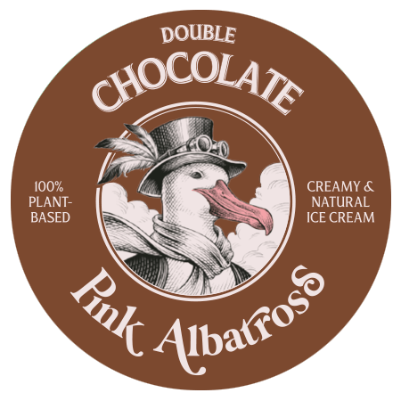 Sabor Double Chocolate Chip · Pink Albatross - Tapa