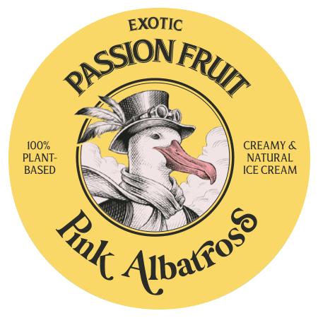Sabor Mango & Passion Fruit · Pink Albatross - Tapa